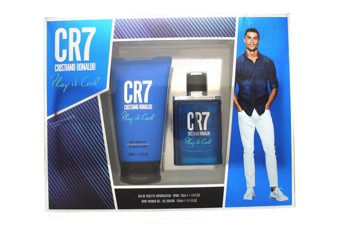 Cristiano Ronaldo CR7 Play It Cool Presentset 30ml EDT Spray + 150ml Duschgel