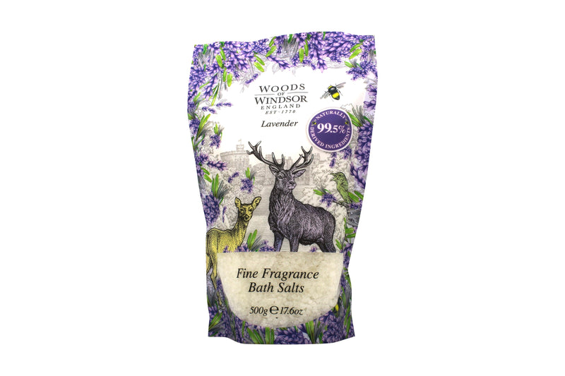 Woods of Windsor Lavender Badsalt 500g