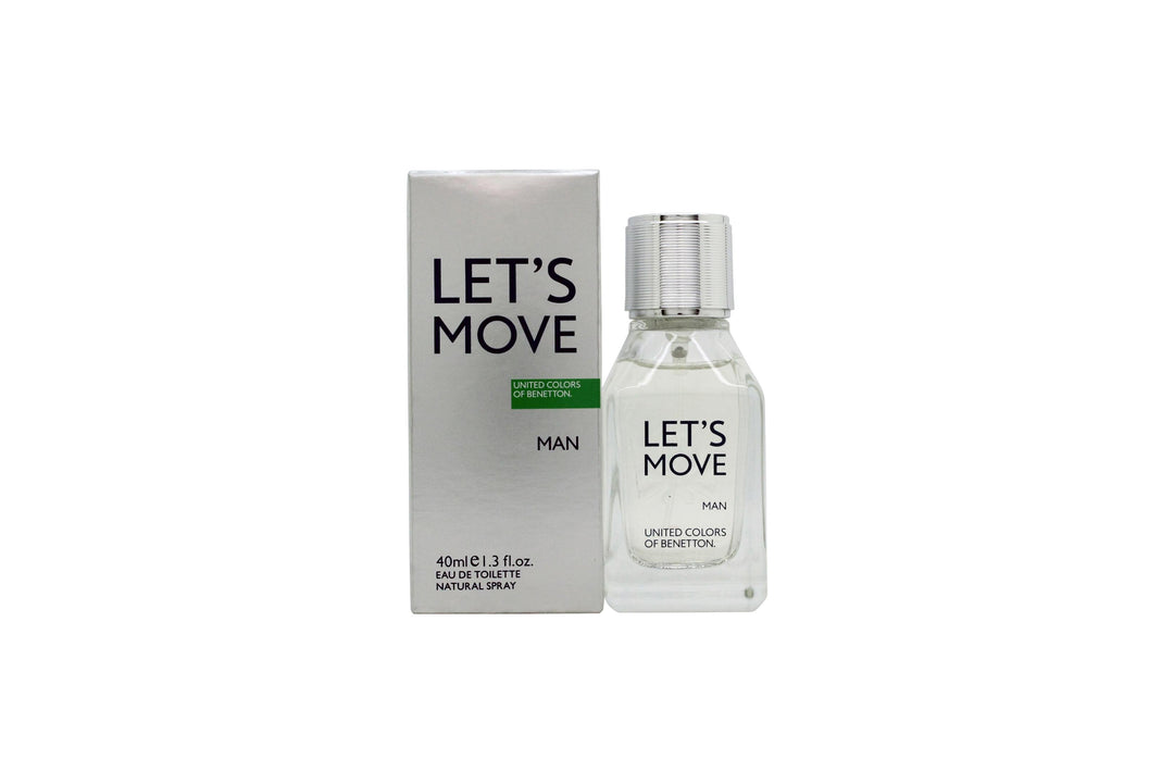 Benetton Let's Move Eau de Toilette 40ml Sprej