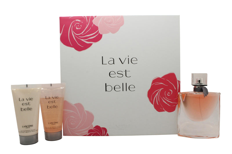 Lancome La Vie Est Belle Presentset 50ml EDP + 50ml Duschgel + 50ml Body Lotion