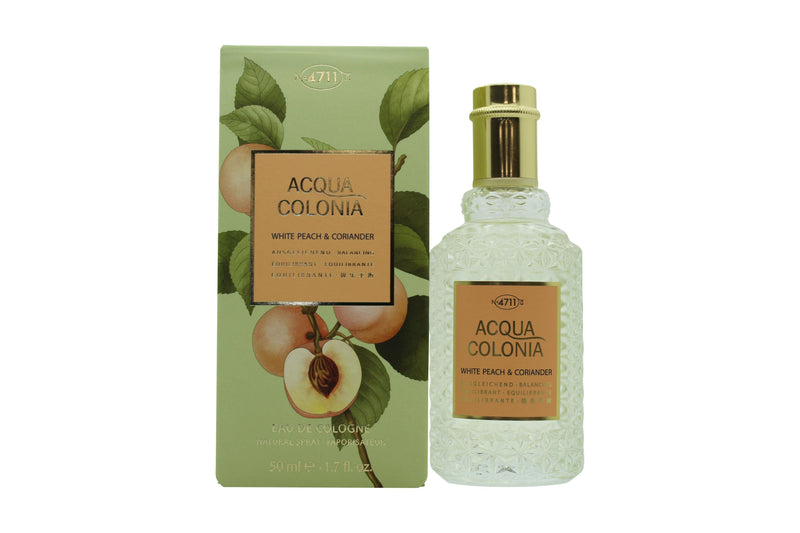 Murer & Wirtz 4711 Acqua Colonia White Peach & Coriander Eau de Cologne 50ml Sprej