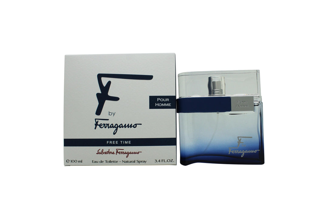 Salvatore Ferragamo F by Ferragamo Free Time Eau de Toilette 100ml Sprej