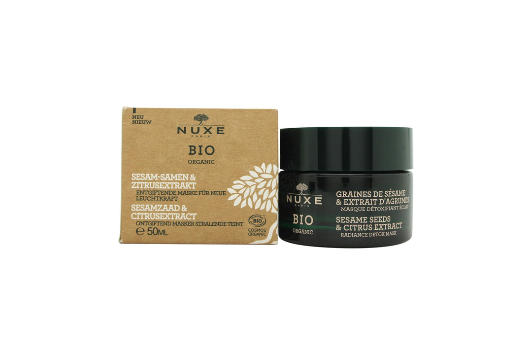 Nuxe Bio Organic Sesame Seeds & Citrus Extract Radiance Detox Mask 50ml