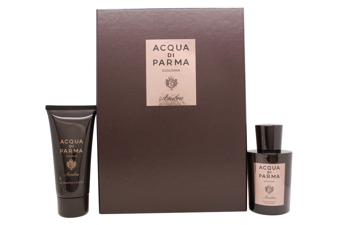 Acqua di Parma Colonia Ambra Presentset 100ml EDC + 75ml Duschgel