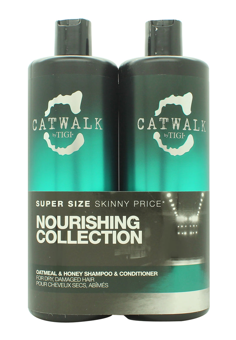 Tigi Duo Pack Catwalk Oatmeal & Honey 750ml Shampoo + 750ml Conditioner