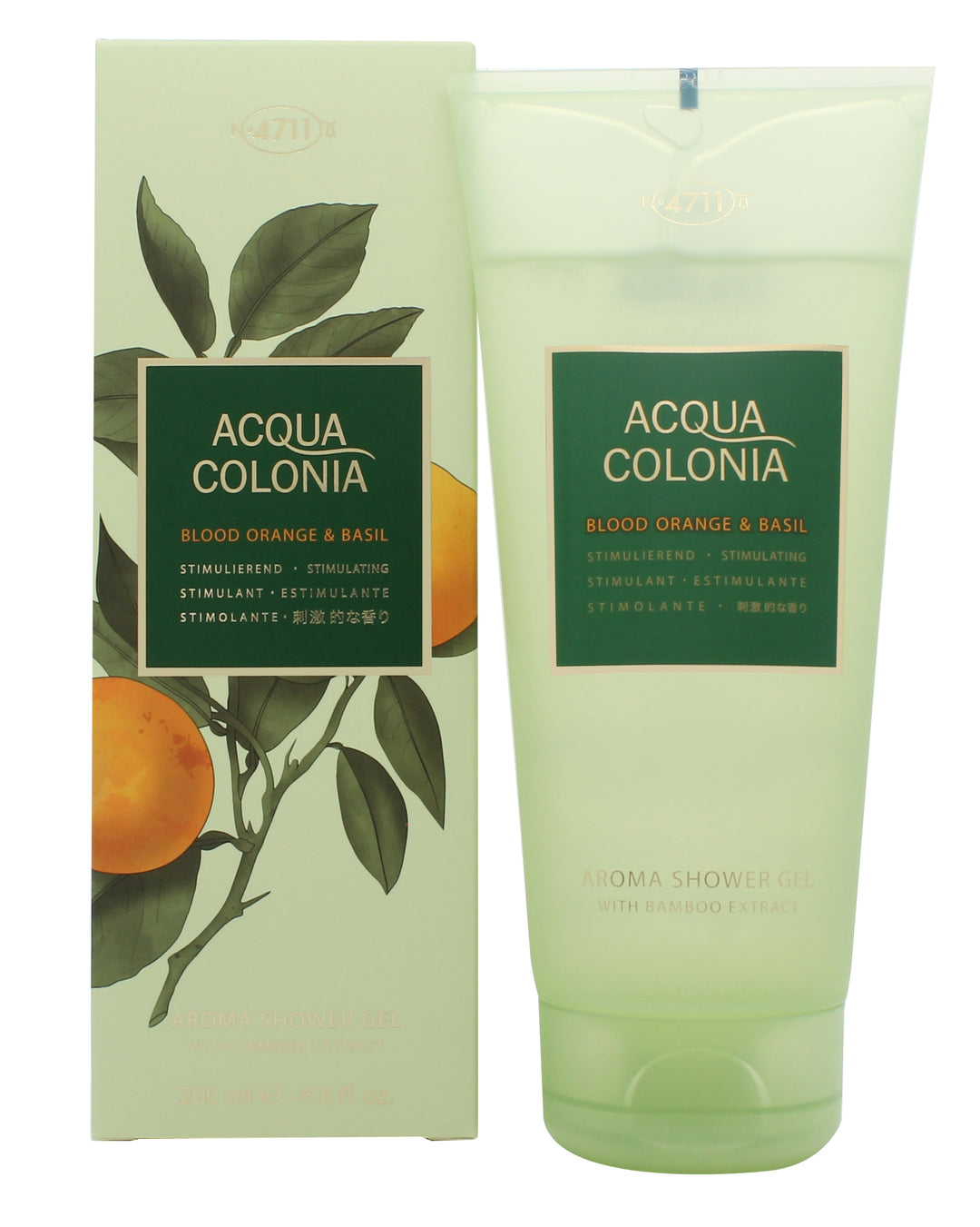 Mäurer & Wirtz 4711 Acqua Colonia Blood Orange & Basil Duschgel 200ml