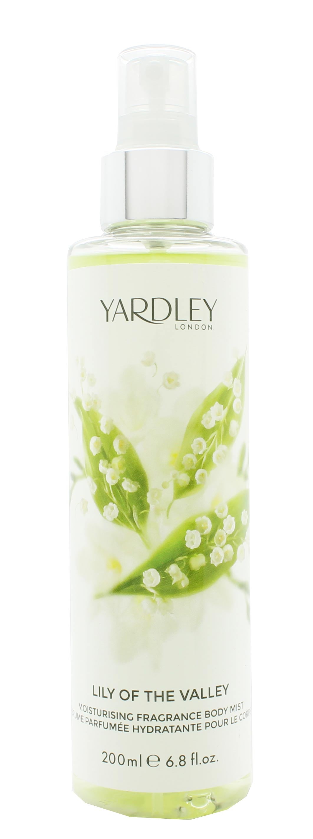 Yardley Lily of the Valley Fragrance Mist 200ml Spray