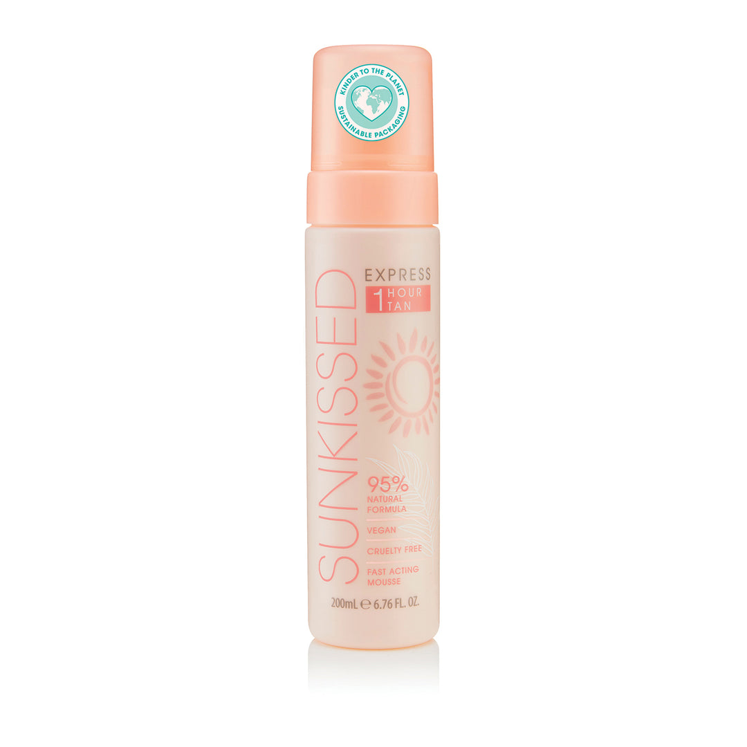 Sunkissed 95 Percent Natural Express 1 Hour Tan Mousse 200ml