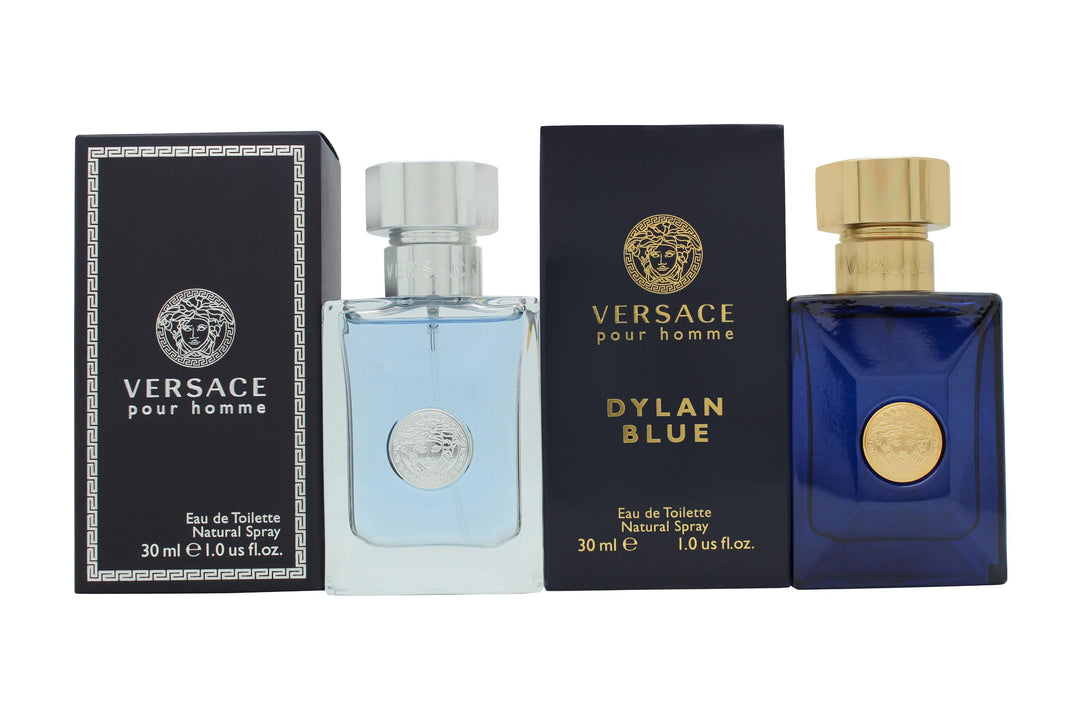 Versace Homme Presentset 30ml Pour Homme EDT + 30ml Pour Homme Dylan Blue EDT