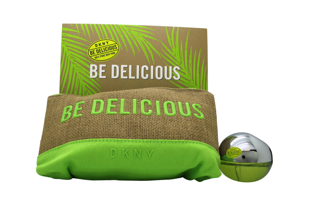 DKNY Be Delicious Presentset 30ml EDP + Necessär