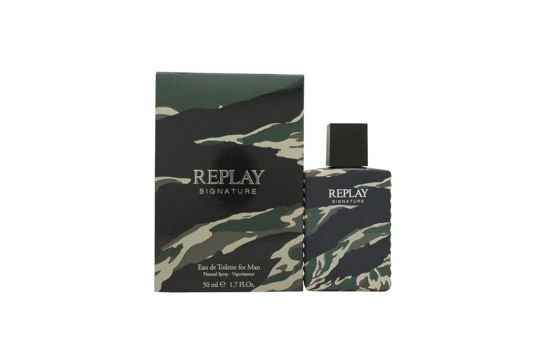 Replay Signature för Män Eau de Toilette 50ml Sprej