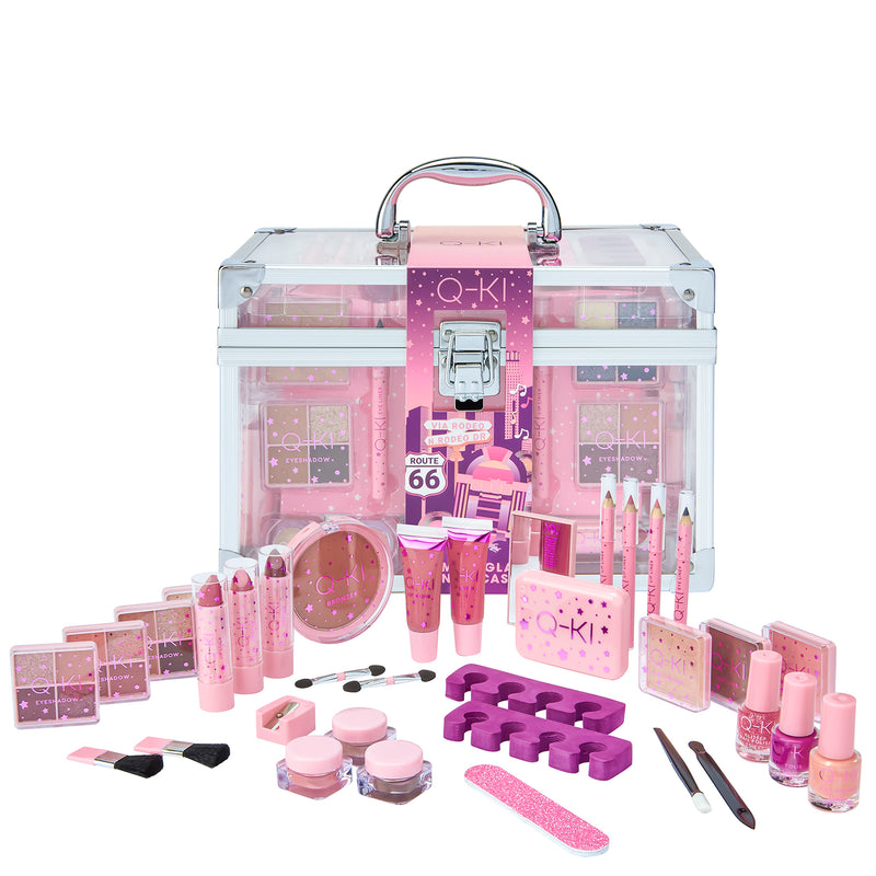 Q-KI Ultimate Glam Vanity Case 35 Pieces