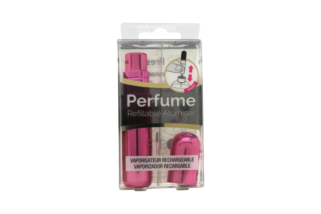 Pressit Påfyllningsbar Parfym Spray Flaska 4ml - Hot Pink