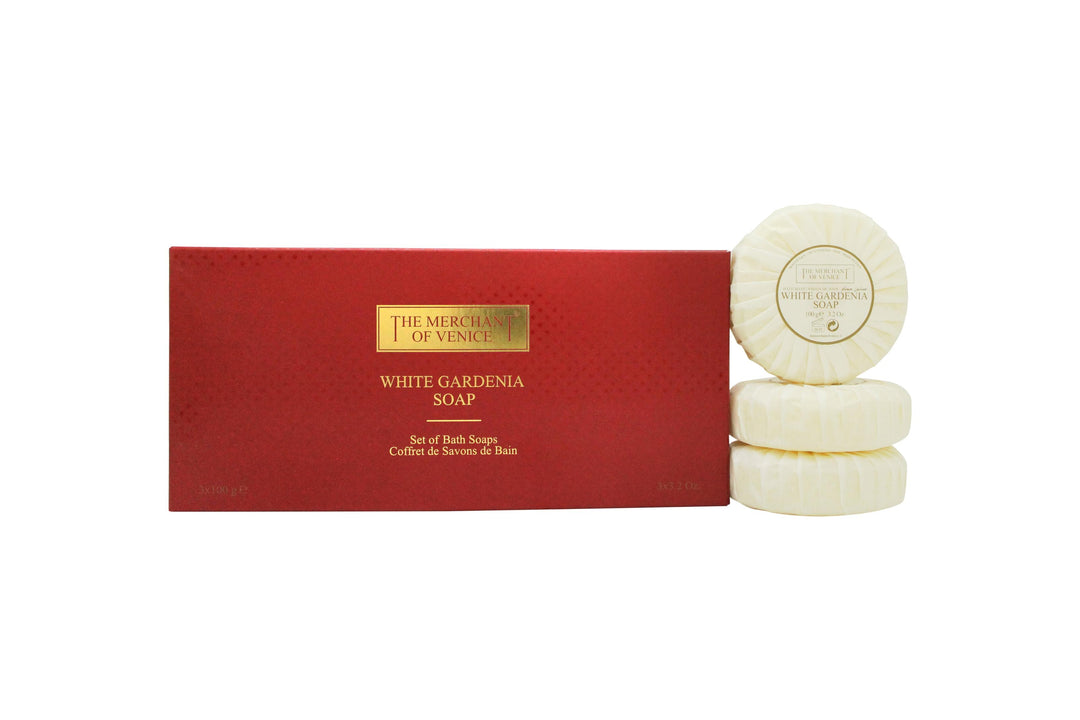 The Merchant of Venice White Gardenia Tvål 3 x 100g