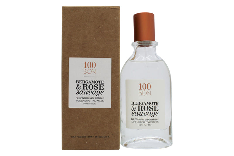 100BON Bergamote & Rose Sauvage Refillable Eau de Parfum 50ml Spray