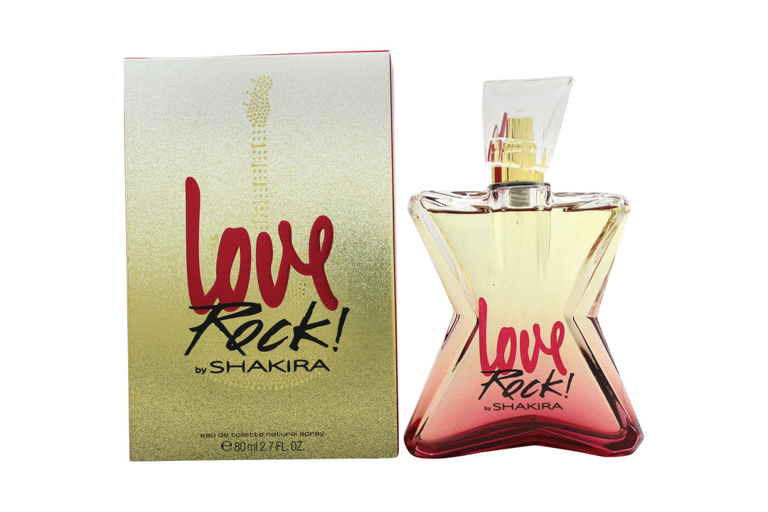 Shakira Love Rock! Eau de Toilette 80ml Spray