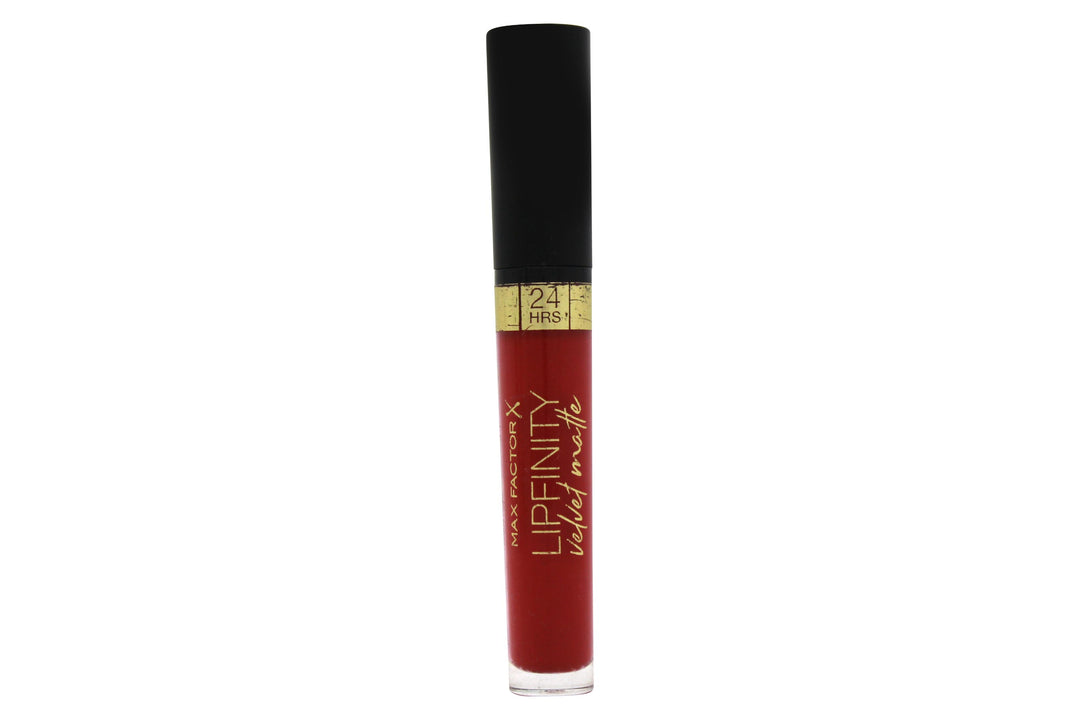 Max Factor Lipfinity Velvet Matte Liquid Läppstift 4ml - 025 Red Luxury