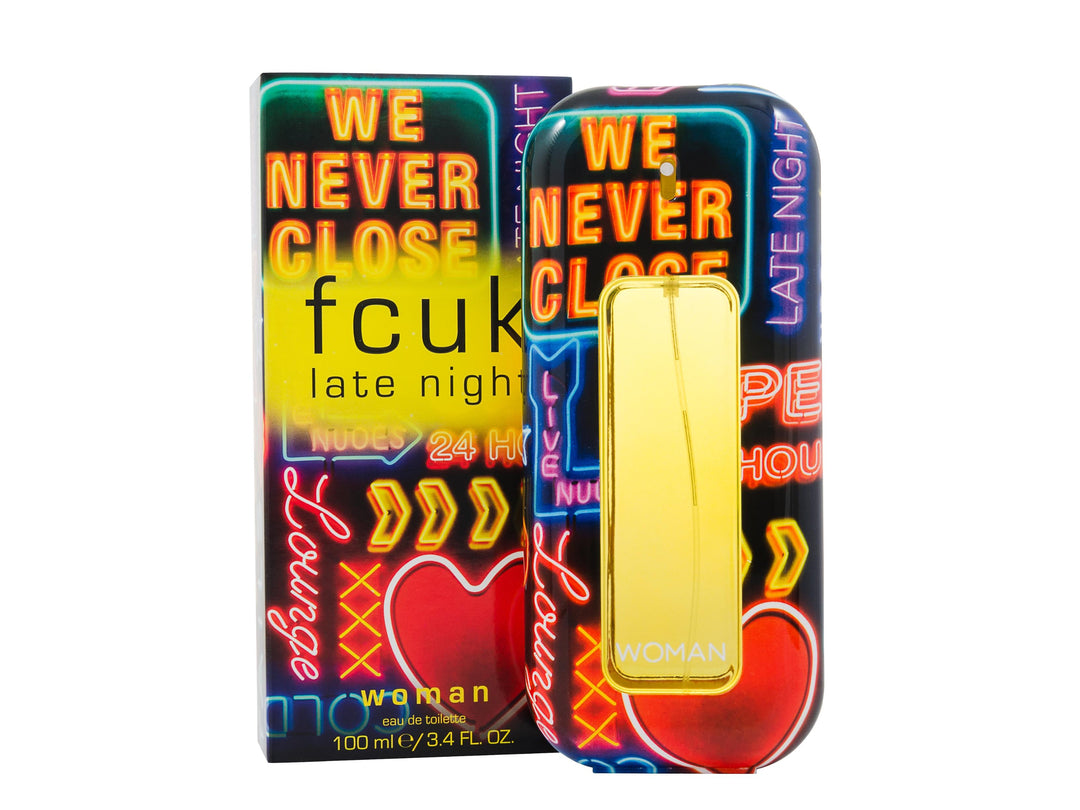 FCUK Late Night Woman Eau de Toilette 100ml Sprej