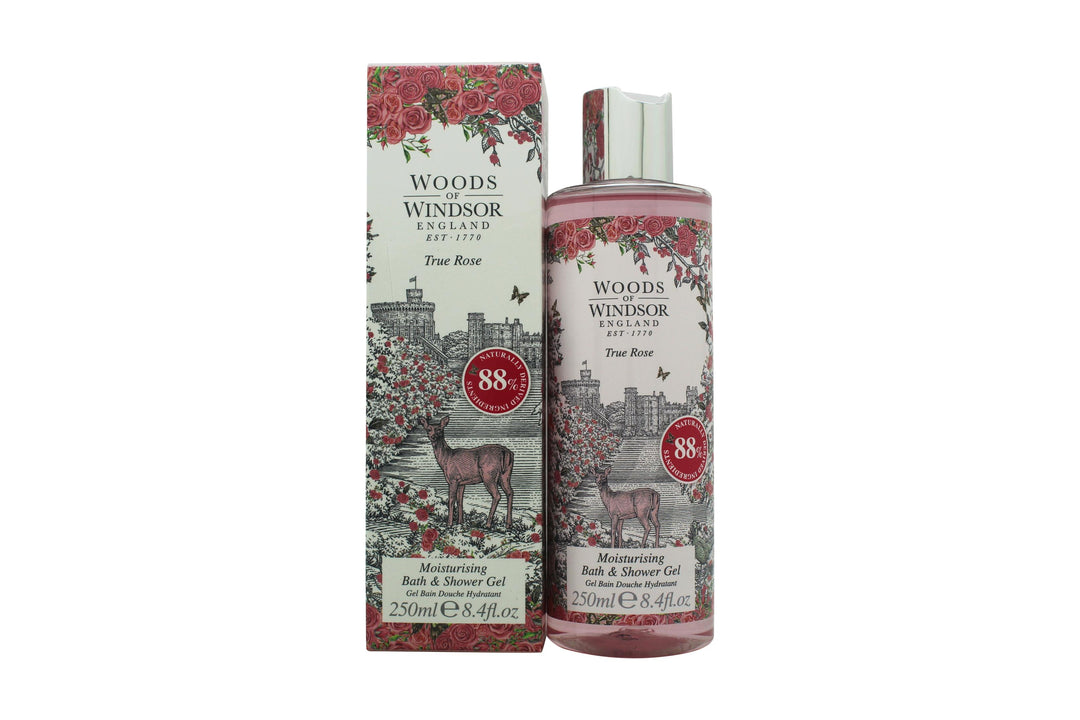 Woods of Windsor True Rose Moisturising Bad & Duschgel 250ml