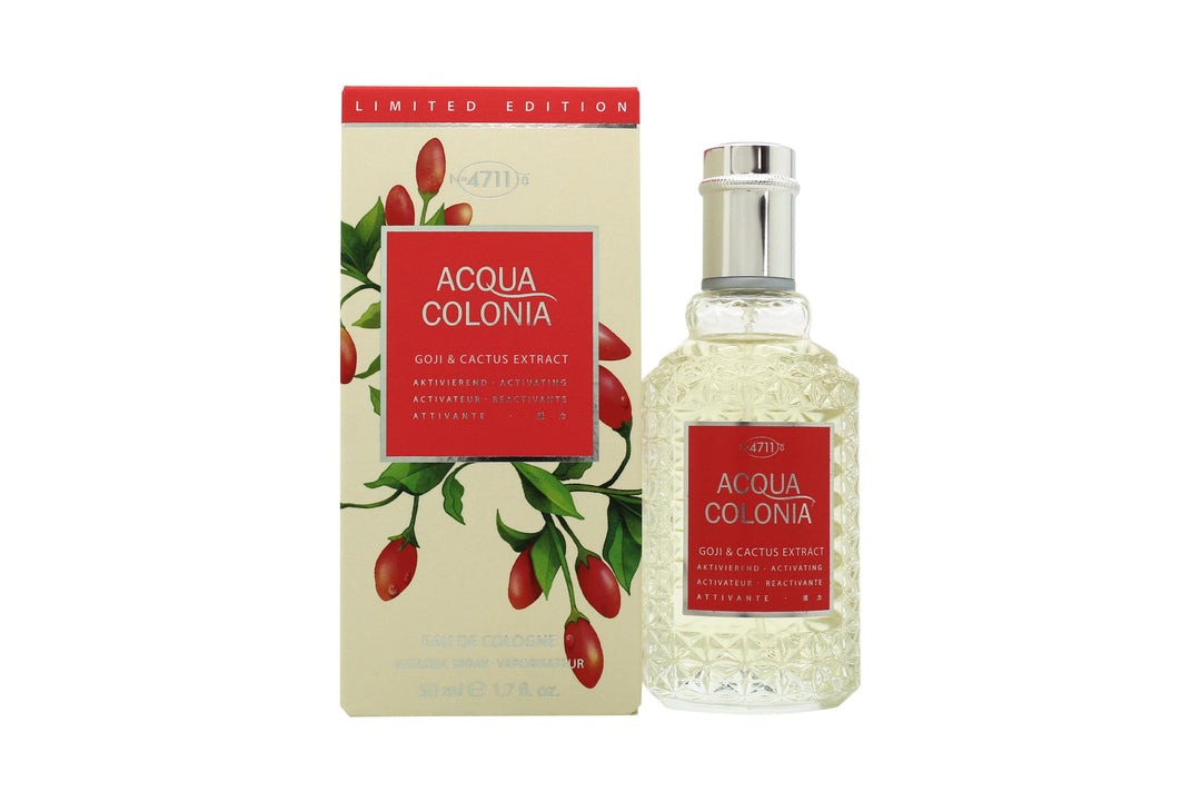 Mäurer & Wirtz 4711 Acqua Colonia Goji & Cactus Extract Eau de Cologne 50ml Sprej