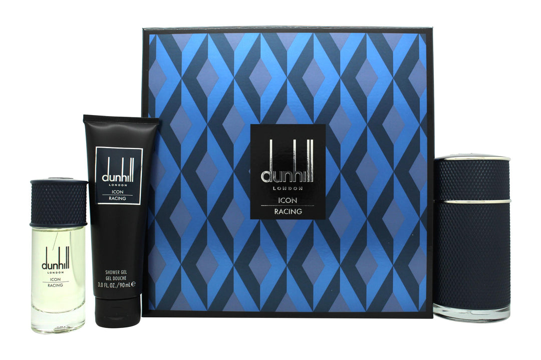 Dunhill Icon Racing Blue Presentset 100ml EDP + 30ml EDP + 90ml Duschgel