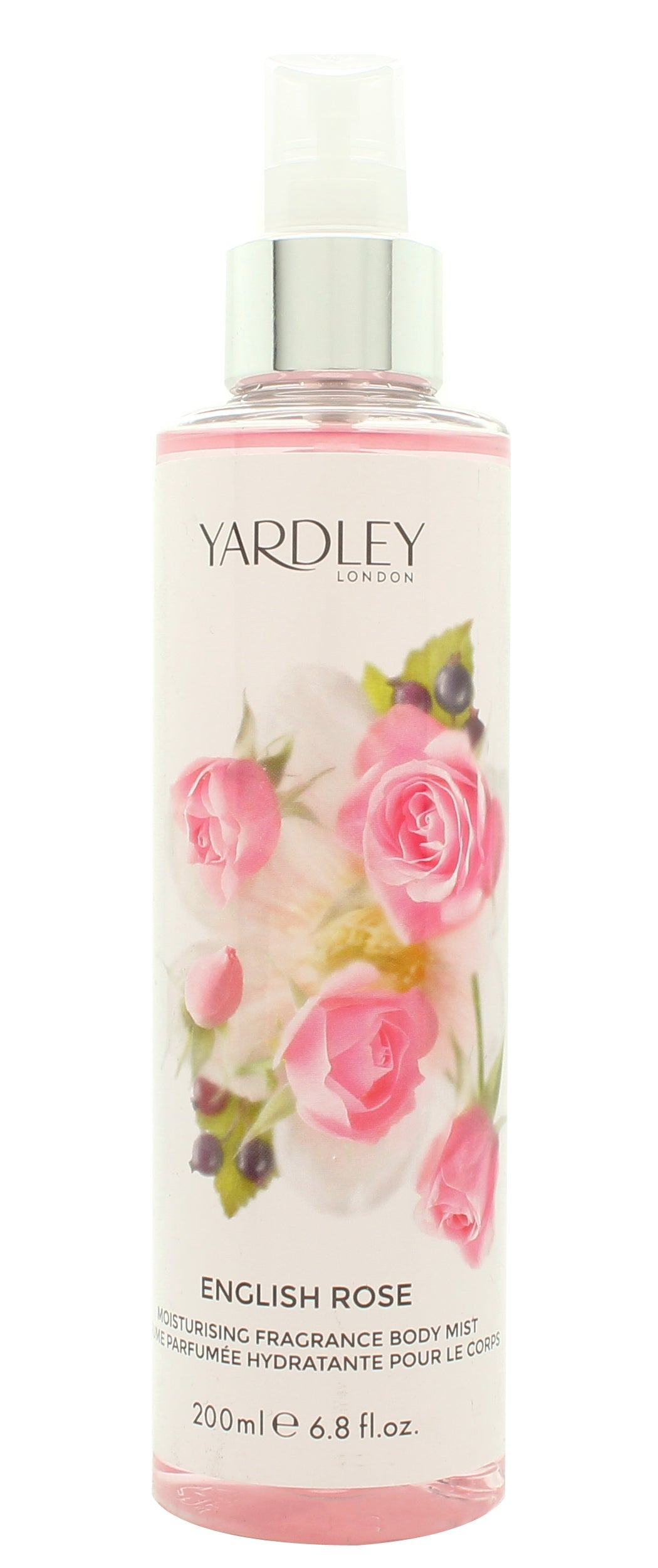 Yardley English Rose Fragrance Mist 200ml Sprej