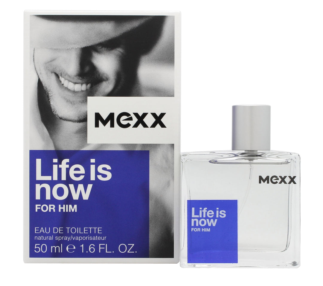 Mexx Life Is Now for Him Eau de Toilette 50ml Sprej