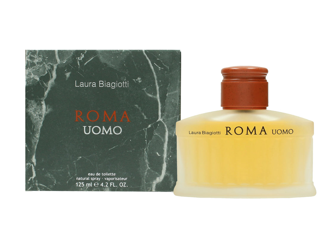 Laura Biagiotti Roma Uomo Eau de Toilette 125ml Sprej