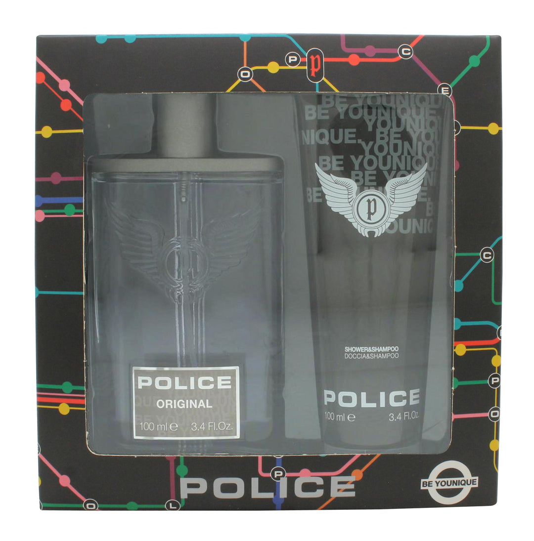 Police Original Giftset 100ml EDT + 100ml Duschgel