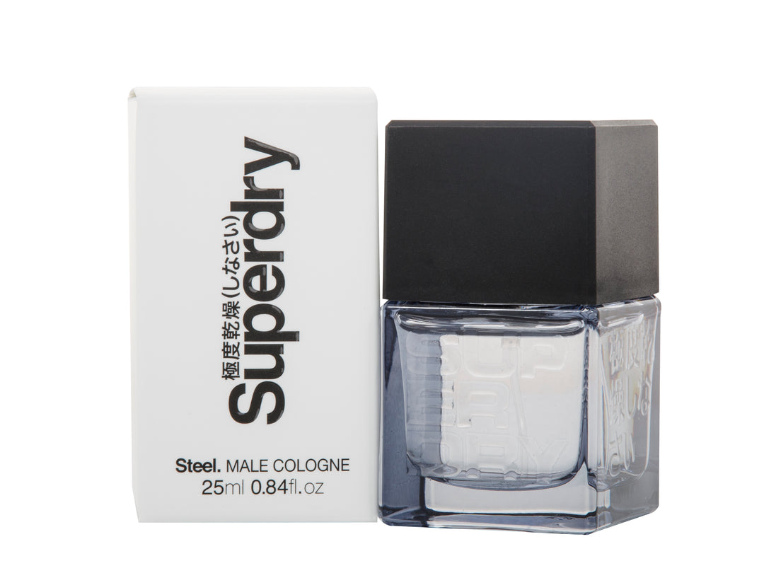 Superdry Steel Eau de Cologne 25ml Spray