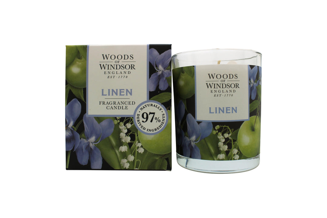 Woods of Windsor Linen Ljus 150g