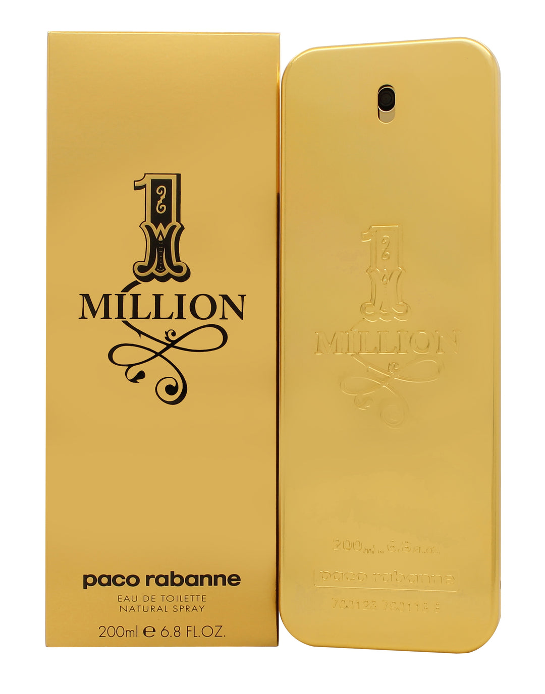 Paco Rabanne 1 Million Eau De Toilette 200ml Sprej