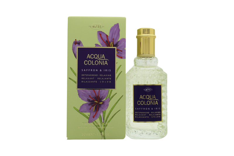 Mäurer & Wirtz 4711 Acqua Colonia Saffron & Iris Eau de Cologne 50ml Sprej