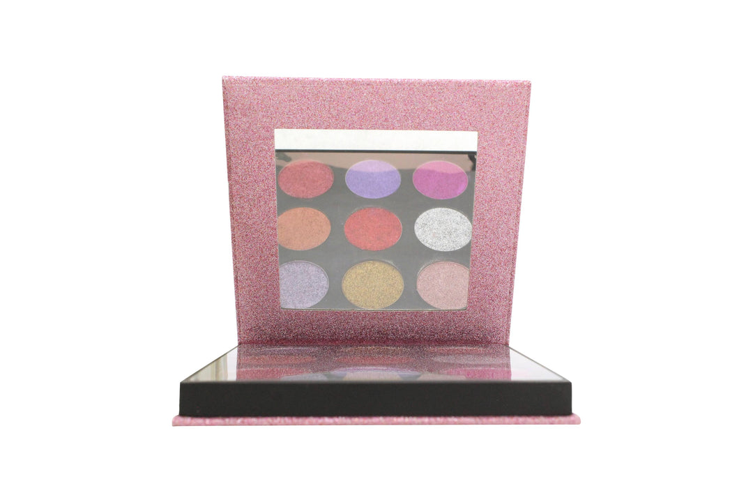 Makeup Revolution Pressat Glitter Ögonskuggspalett 9 x 1.5g - Diva