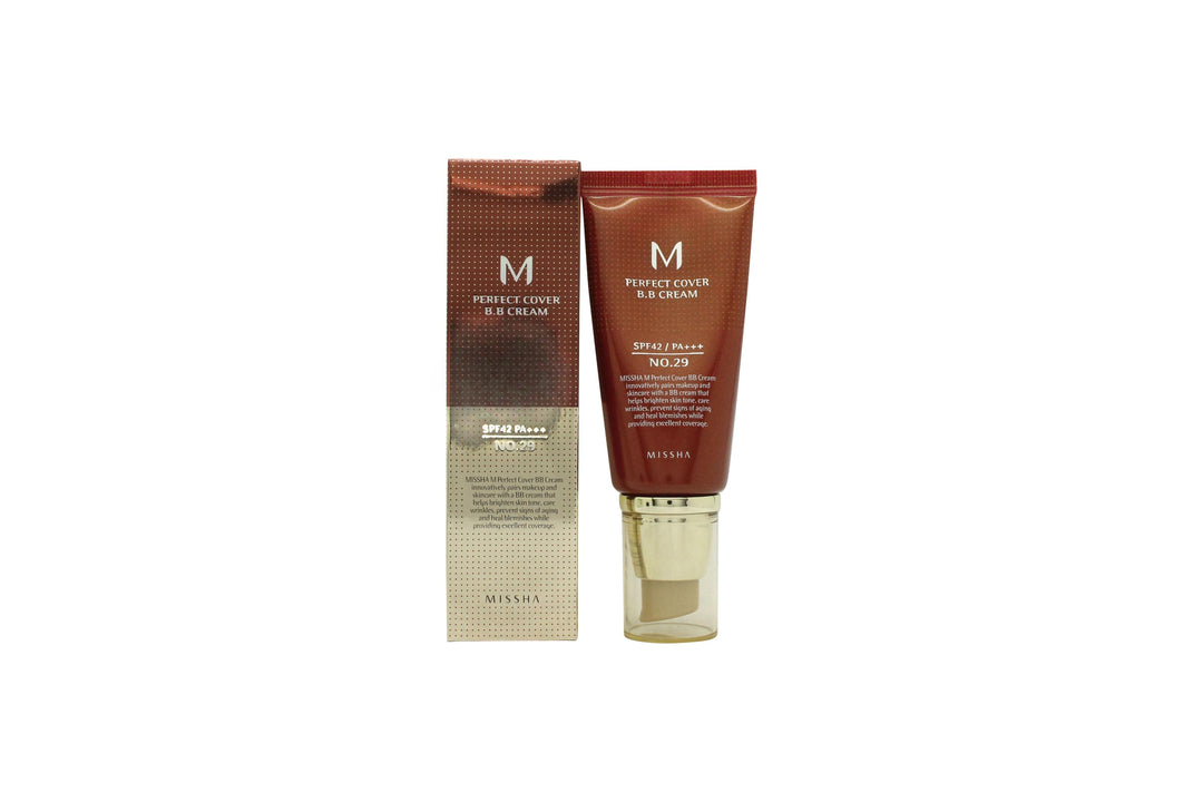 Missha M Perfect Cover BB Cream SPF42 PA+++ 50ml - No. 29 Caramel Beige