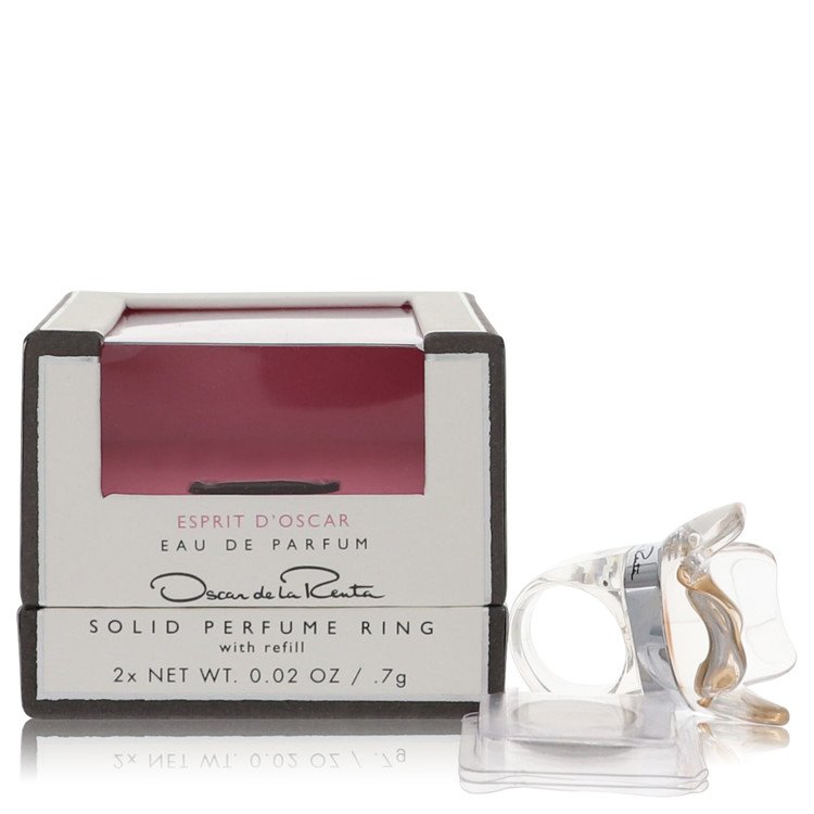 Esprit D'oscar Solid Perfume Ring with Refill By Oscar De La Renta