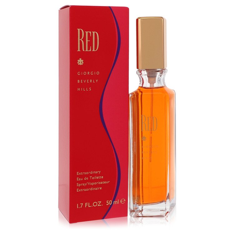 RED by Giorgio Beverly Hills Eau De Toilette Spray for Women