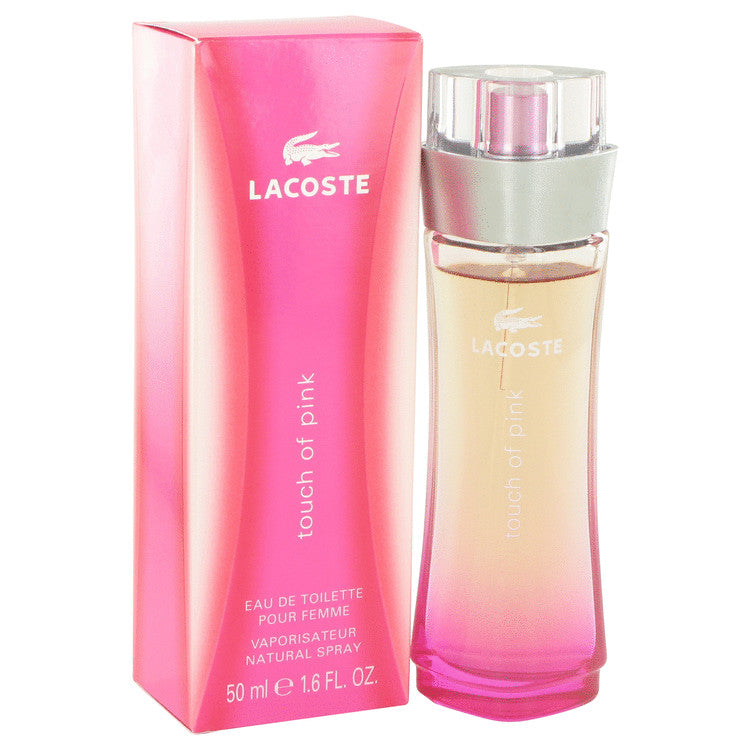 Touch of Pink by Lacoste Eau De Toilette Spray for Women