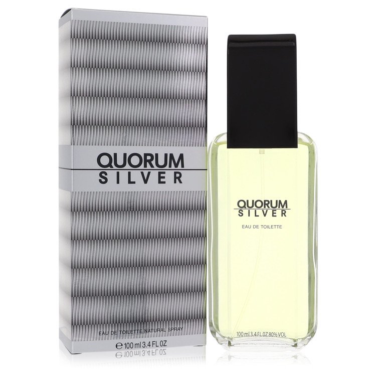 Quorum Silver by Puig Eau De Toilette Spray for Men
