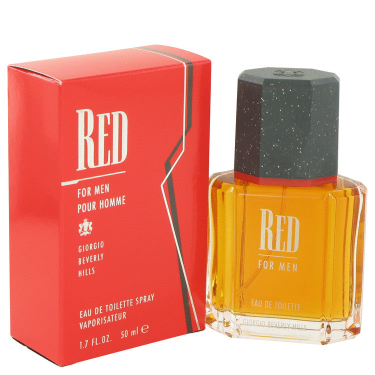 RED by Giorgio Beverly Hills Eau De Toilette Spray oz for Men