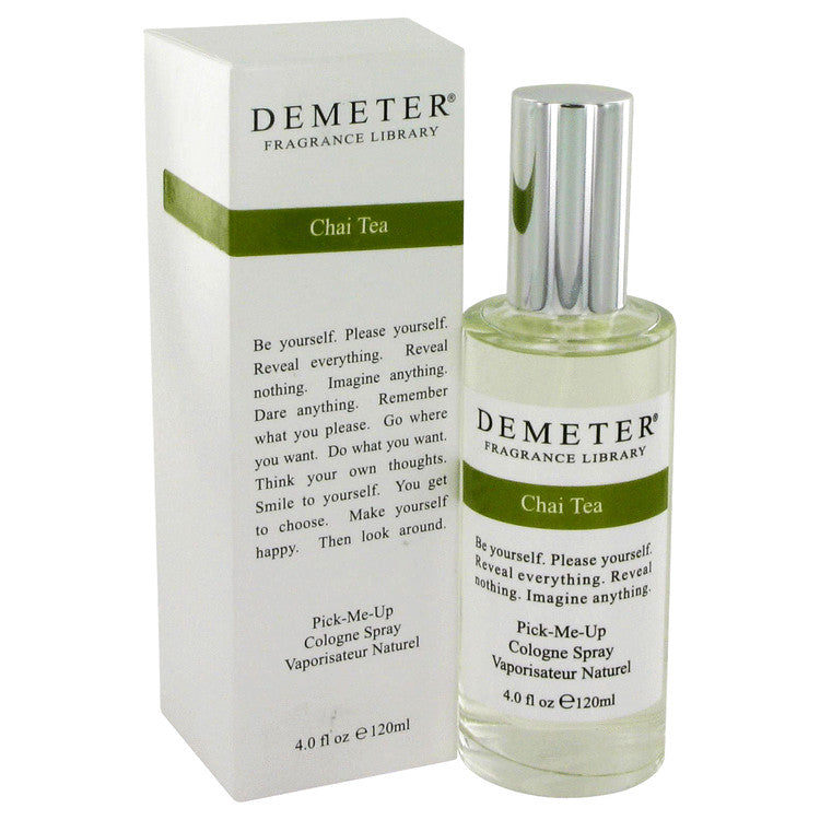 Demeter Chai Tea by Demeter Cologne Spray 4 oz for Women