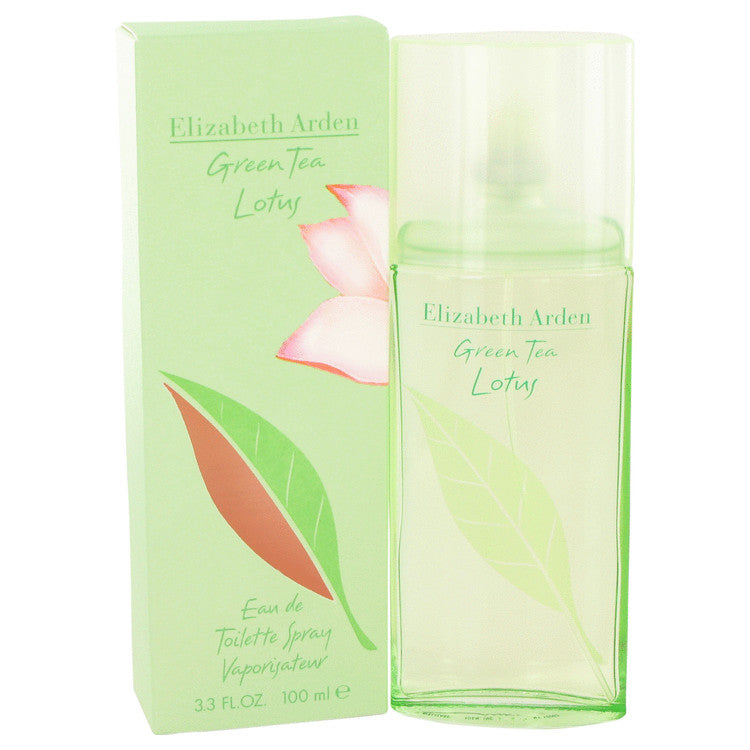 Green Tea Lotus by Elizabeth Arden Eau De Toilette Spray 3.3 oz for Women