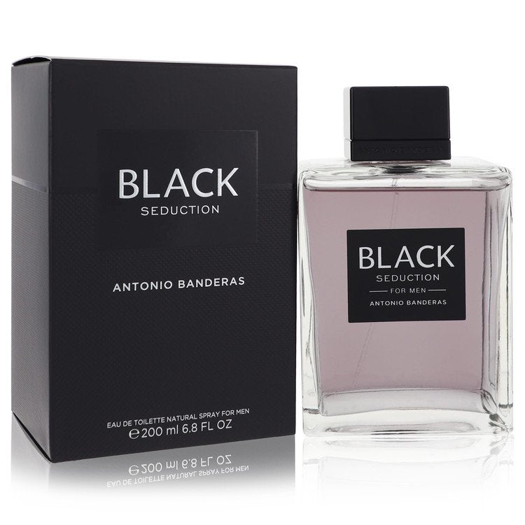 Seduction In Black by Antonio Banderas Eau De Toilette Spray for Men