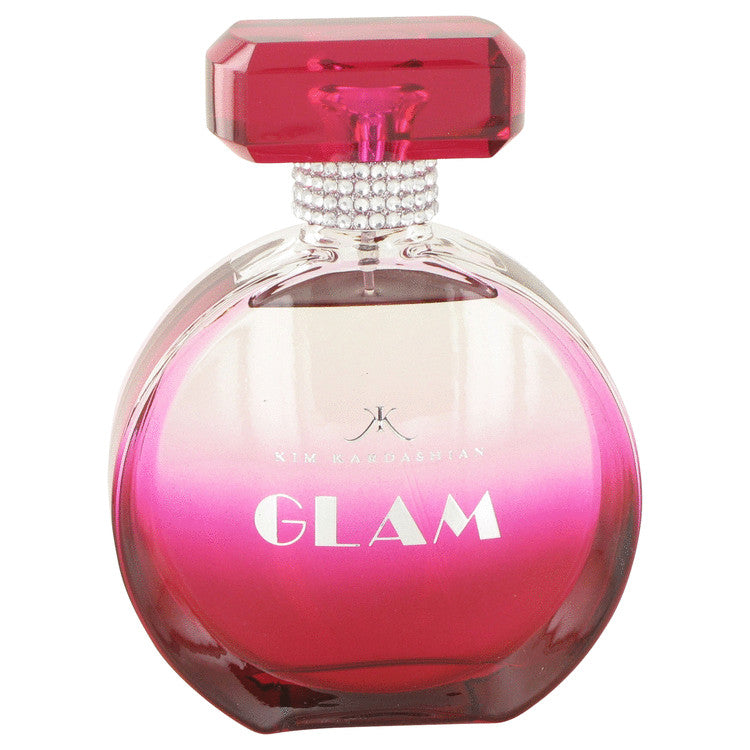 Kim Kardashian Glam by Kim Kardashian Eau De Parfum Spray (unboxed) 3.4 oz for Women