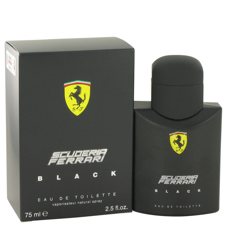 Ferrari Scuderia Black by Ferrari Eau De Toilette Spray for Men