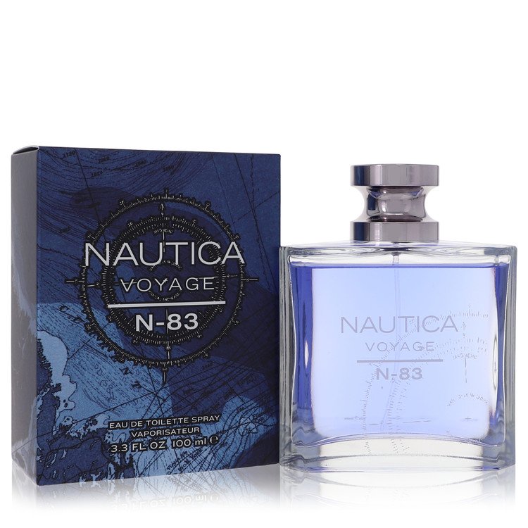 Nautica Voyage N-83 by Nautica Eau De Toilette Spray 3.4 oz for Men