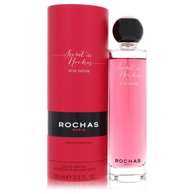 Secret De Rochas Rose Intense by Rochas Eau De Parfum Spray 3.3 oz for Women