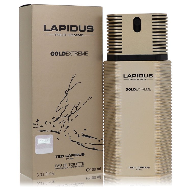 Lapidus Gold Extreme by Ted Lapidus Eau De Toilette Spray 3.4 oz for Men