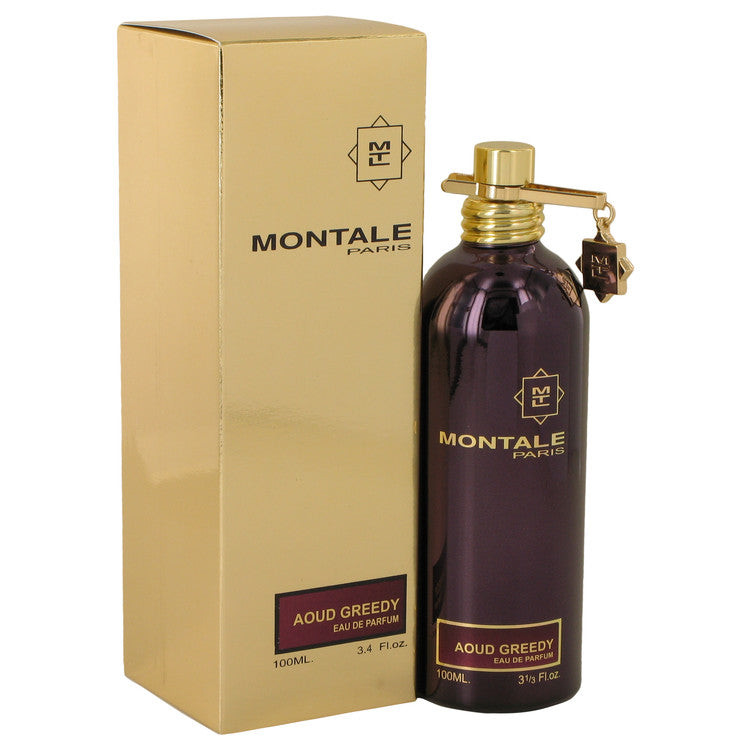 Montale Aoud Greedy by Montale Eau De Parfum Spray (Unisex) 3.4 oz for Women