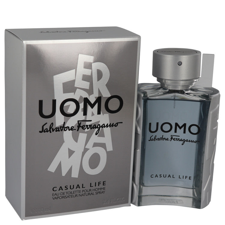 Salvatore Ferragamo Uomo Casual Life by Salvatore Ferragamo Eau De Toilette Spray for Men